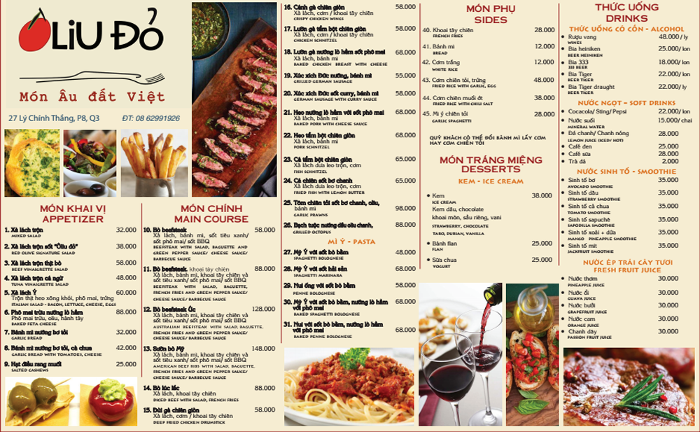 Thiết kế menu nhà hàng Việt Nam ấn tượng 6 menu viet nam2